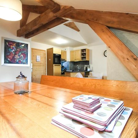 Exceptional 3 Bed Penthouse With Fireplace And Stunning Views Flaine Exterior foto