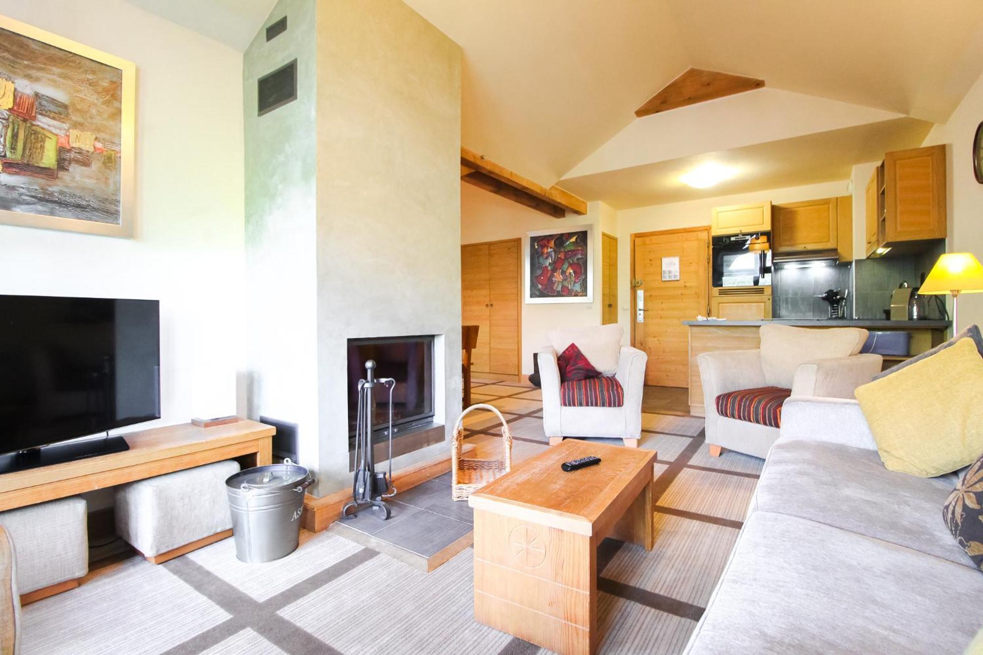 Exceptional 3 Bed Penthouse With Fireplace And Stunning Views Flaine Exterior foto