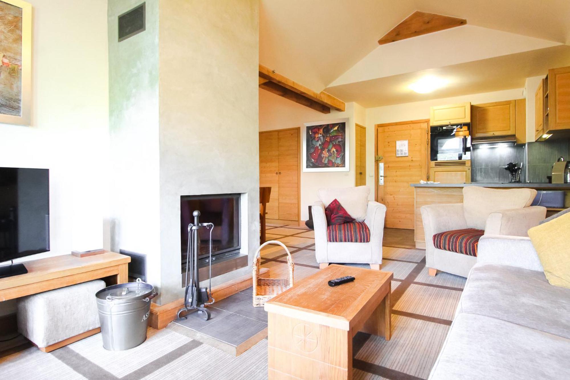 Exceptional 3 Bed Penthouse With Fireplace And Stunning Views Flaine Exterior foto