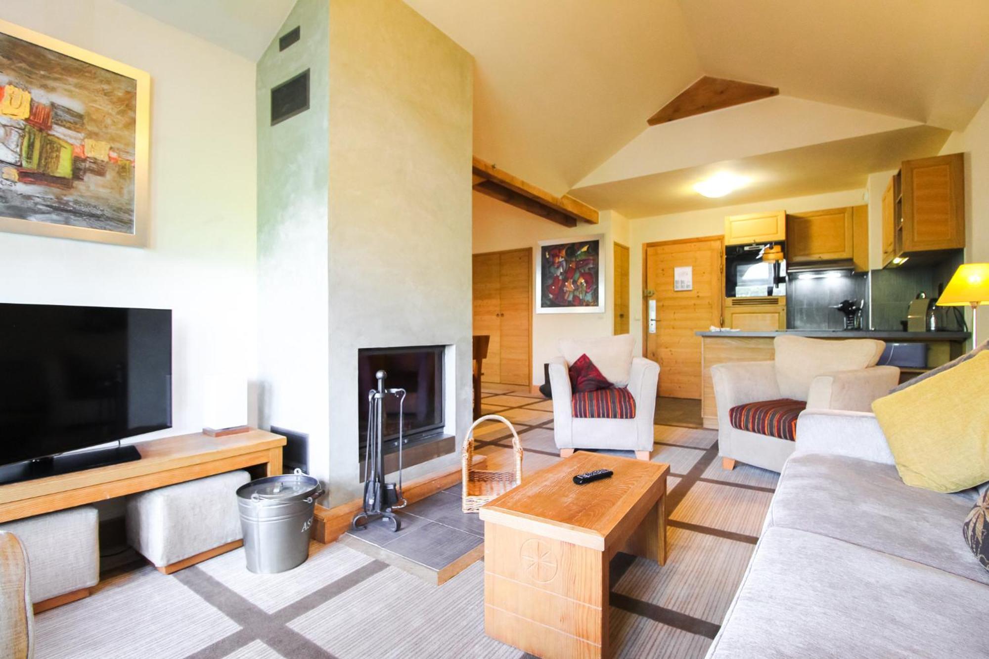 Exceptional 3 Bed Penthouse With Fireplace And Stunning Views Flaine Exterior foto