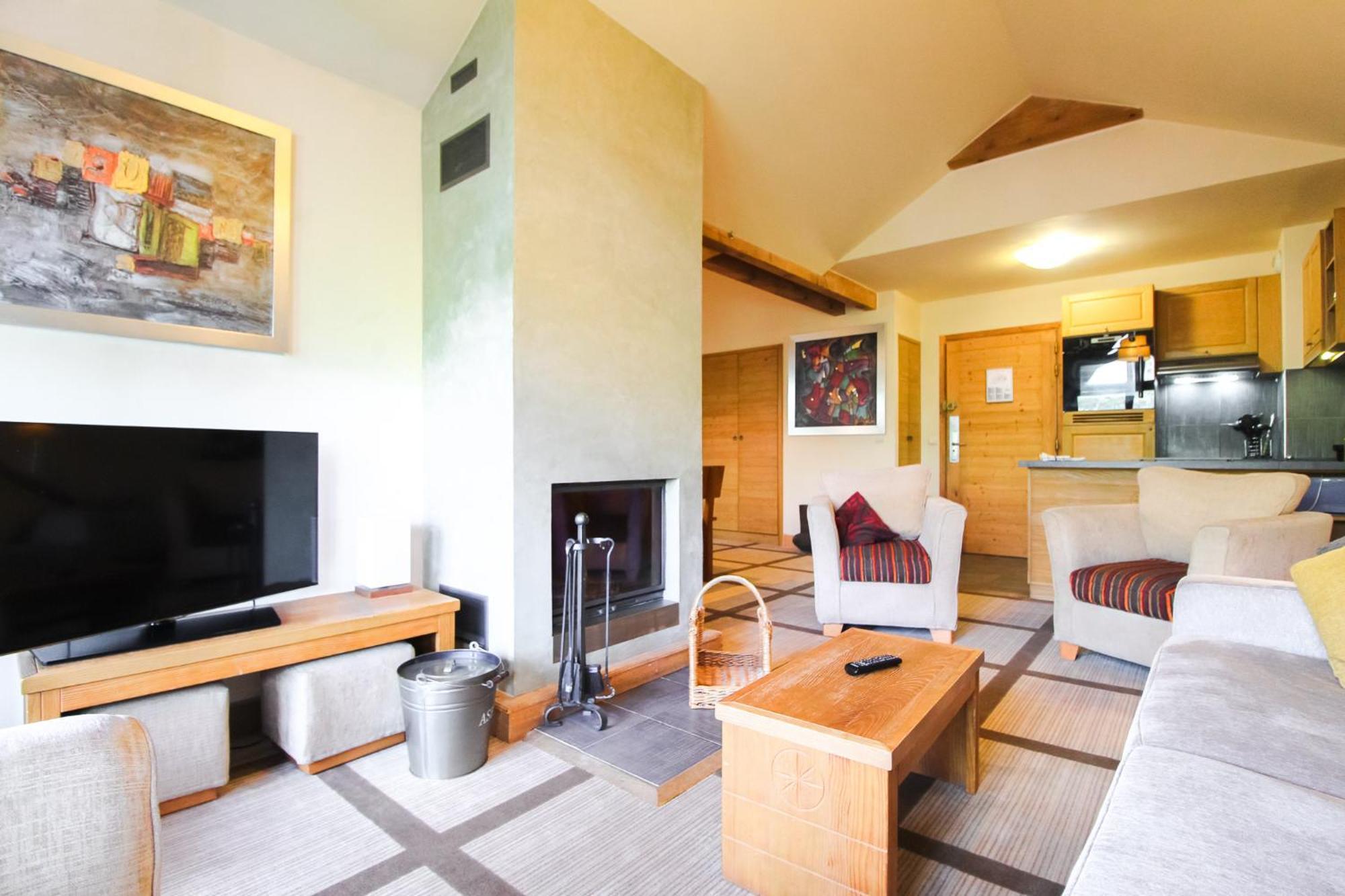 Exceptional 3 Bed Penthouse With Fireplace And Stunning Views Flaine Exterior foto