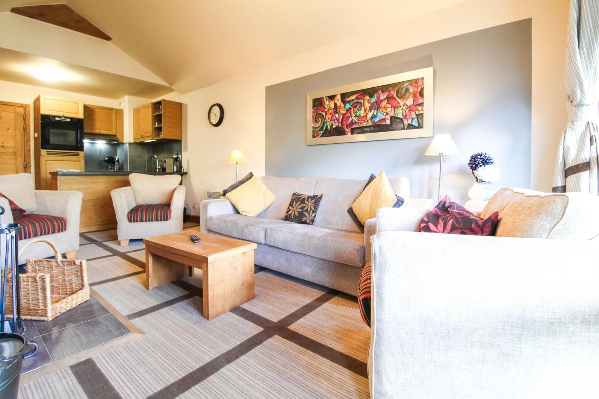 Exceptional 3 Bed Penthouse With Fireplace And Stunning Views Flaine Exterior foto